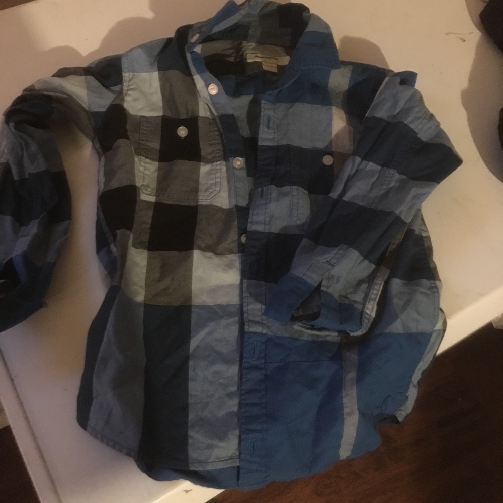 Boy Burberry shirt